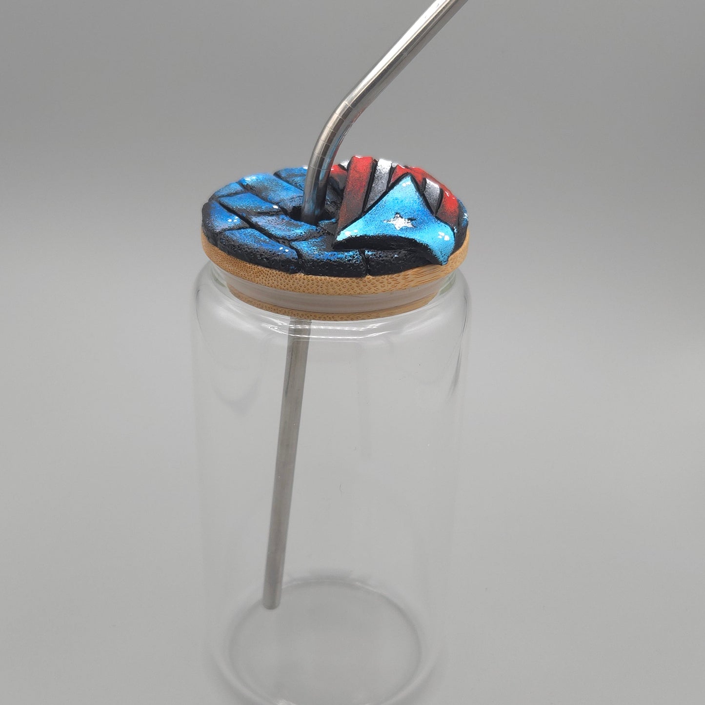 Vaso con Arte a Mano