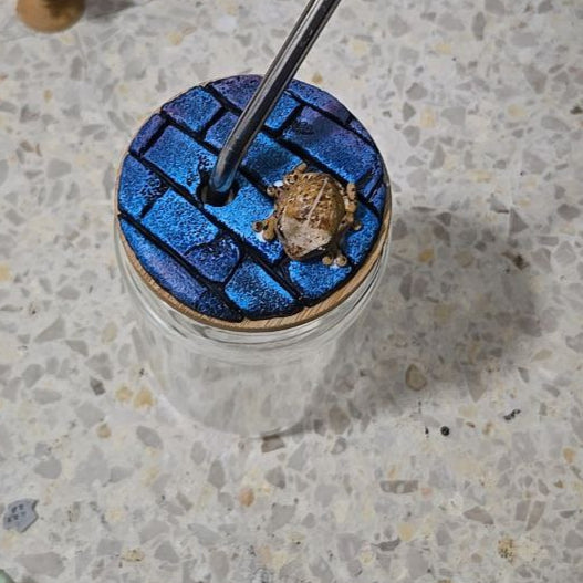 Vaso con Arte a Mano