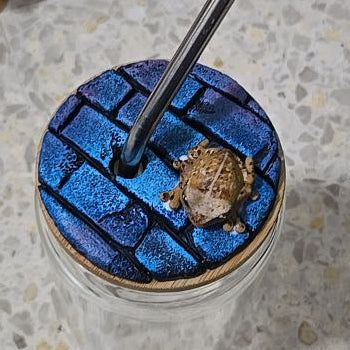 Vaso con Arte a Mano
