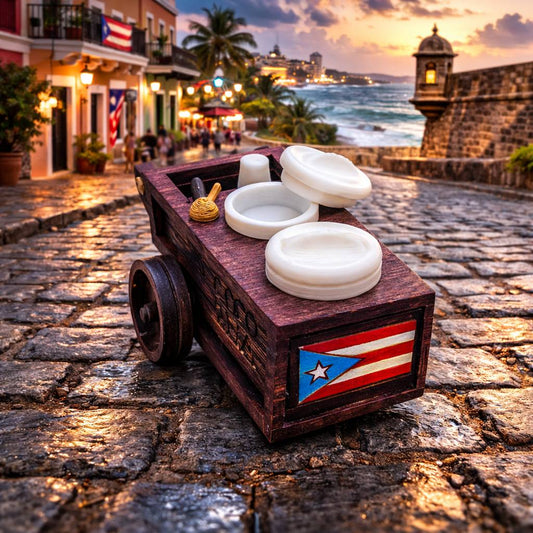 Carrito de mantecado Version Madera