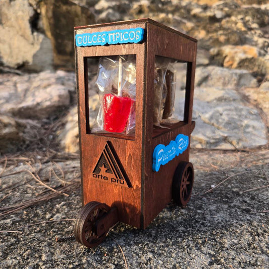 Carrito de Piragua con Dulce Tipicos