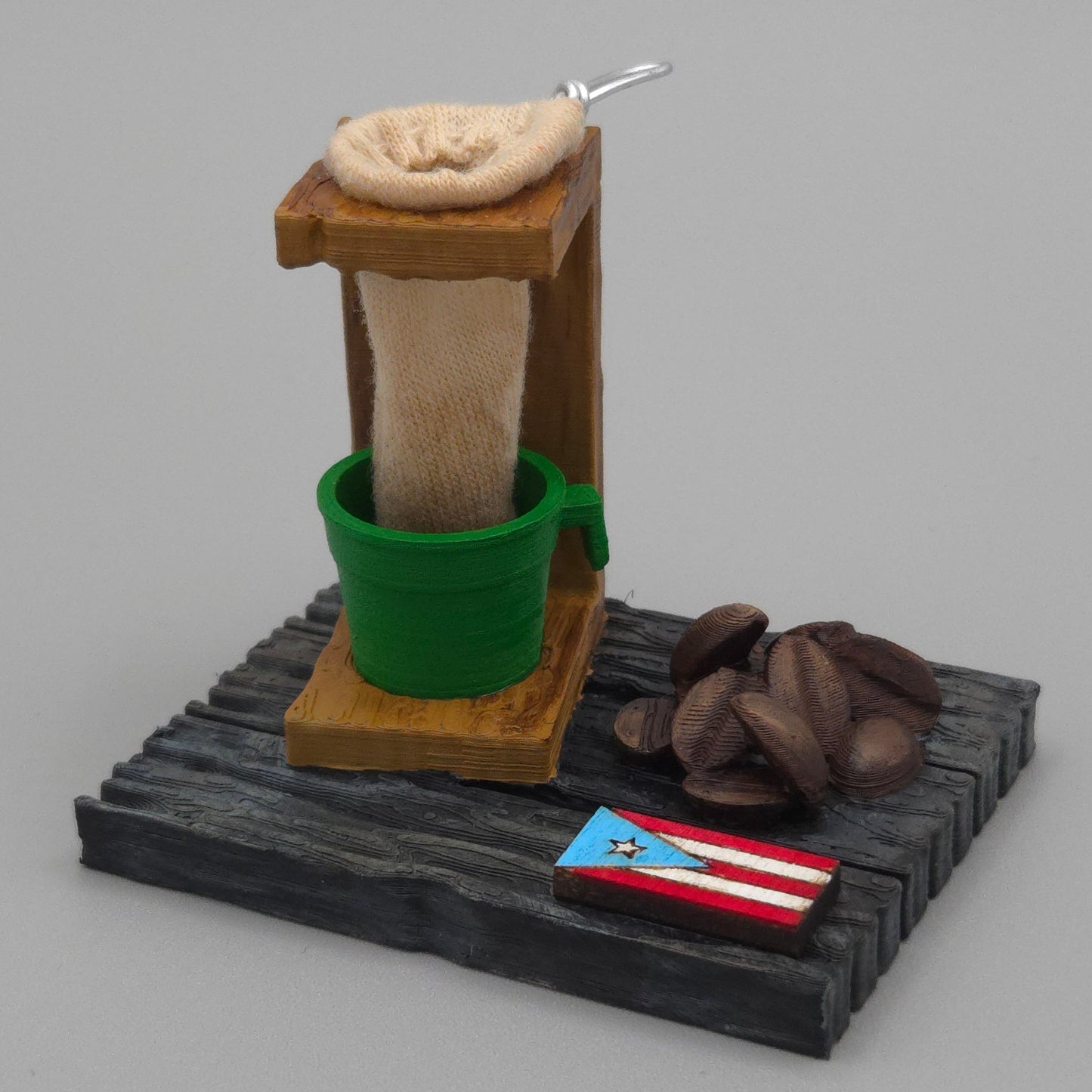 Cafetera antigua puertorriqueña