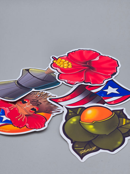 Stickers pack boricua🇵🇷