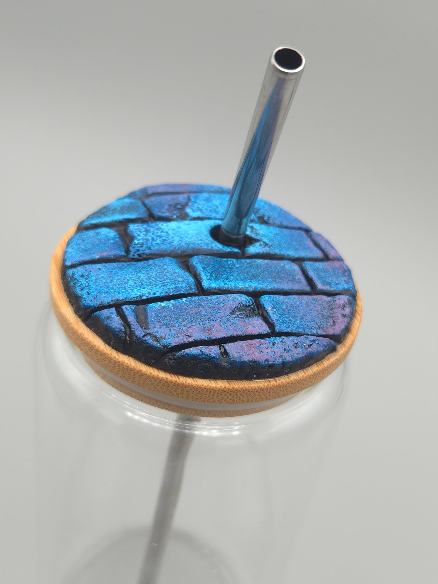 Vaso con Arte a Mano